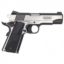 View 2 - Colt's Manufacturing Combat Elite Commander, Semi-automatic, 1911, 9MM, 4.25" Barrel, Stainless Steel Frame, Two-Tone Finish, G