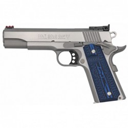 Colt's Manufacturing Gold Cup Lite, Semi-automatic, 1911, Full Size, 9MM, 5" Barrel, Stainless Steel Frame, Brushed Stainless S