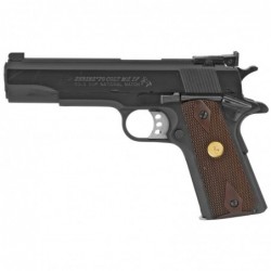 Colt's Manufacturing Gold Cup National Match, Semi-automatic, 38 Super, 5" Barrel, Steel Frame, Blued Finish, Rosewood Grips, 9