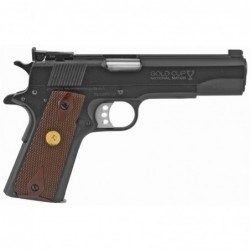 View 2 - Colt's Manufacturing Gold Cup National Match, Semi-automatic, 38 Super, 5" Barrel, Steel Frame, Blued Finish, Rosewood Grips, 9