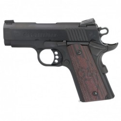 Colt's Manufacturing Defender, Compact 1911, 9MM, 3" Barrel, Alloy Frame, Blue Finish, G10 Grips, 8Rd, Novak Night Sights, 1 Ma