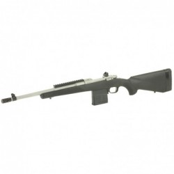 View 5 - Ruger Gunsite Scout Rifle, Bolt-Action Rifle, 308 Win, 16.1" Barrel, Matte Stainless Finish, Stainless Steel, Black Composite S