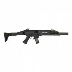 CZ Scorpion EVO 3 S1 Carbine, 9MM, 16.2" Threaded Barrel, 1/2x28 Thread Pitch, Folding Stock, Adjustable Sights, Removable Faux