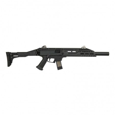 CZ Scorpion EVO 3 S1 Carbine, 9MM, 16.2" Threaded Barrel, 1/2x28 Thread Pitch, Folding Stock, Adjustable Sights, Removable Faux