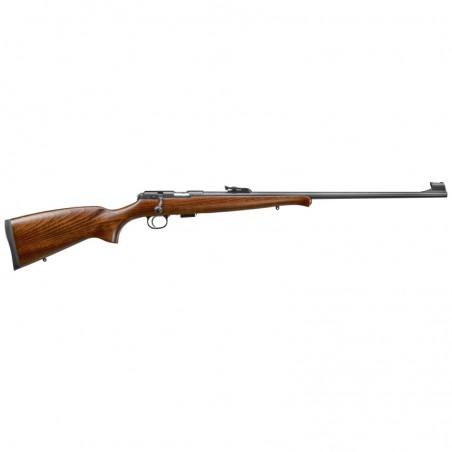 CZ 457 Training, Bolt Action, 22LR, 24.8" Cold Hammer Forged Barrel, Black Finish, Beechwood Stock, 5 Rounds, Adjustable Tangen