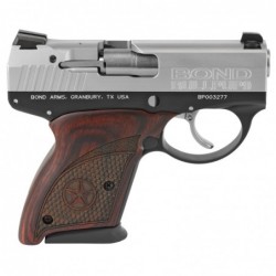 Modal View 2 - Bond Arms Bullpup Semi-automatic Double Action Only Sub-Compact 9MM 3.35" Silver Rosewood 7Rd 18.5oz BULLPUP9 Aluminum
