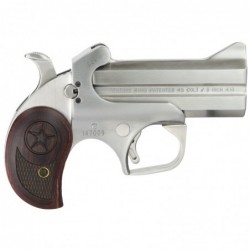View 2 - Bond Arms C2K Def Derringer 410 Gauge 2.75" 45 Long Colt 3.5" Silver Rosewood 2Rd With Trigger Guard Ambidextrous 21oz C2K45410