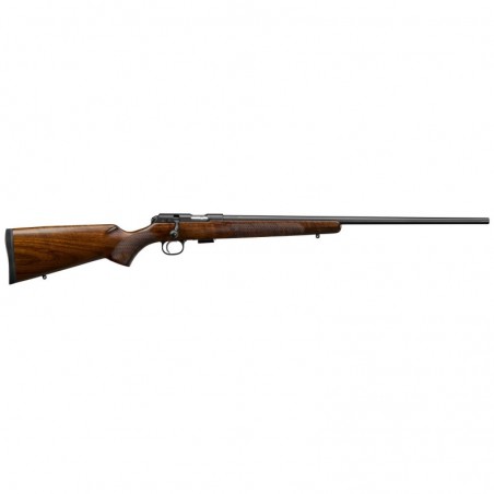 CZ 457 American, Bolt Action, 22WMR, 24.8" Cold Hammer Forged Barrel, Black Finish, Walnut Stock, 5 Rounds 02311