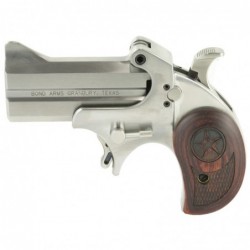 View 1 - Bond Arms Cowboy Defender Derringer 45 ACP 3" Silver Rosewood 2Rd Without Trigger Guard Ambidextrous 21oz CD45ACP Stainless Ste