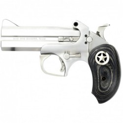 Bond Arms Ranger II Derringer 410 Gauge 3" 45 Long Colt 4.25" Silver 2Rd Black BAD Concealed Holster With Trigger Guard Fixed S
