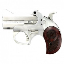 View 1 - Bond Arms Texas Defender Derringer 357 Magnum 3" Silver Rosewood 2Rd With Trigger Guard Ambidextrous 21oz TD357MAG Stainless St