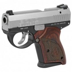 Modal View 3 - Bond Arms Bullpup Semi-automatic Double Action Only Sub-Compact 9MM 3.35" Silver Rosewood 7Rd 18.5oz BULLPUP9 Aluminum