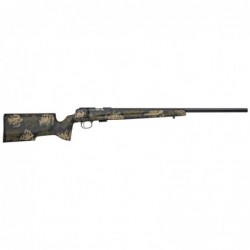 CZ 457 Varmint Precision Trainer Camo, Bolt Action, 22LR, 24" Threaded Barrel, Black Finish, Manners Composite Stock, 5 Rounds