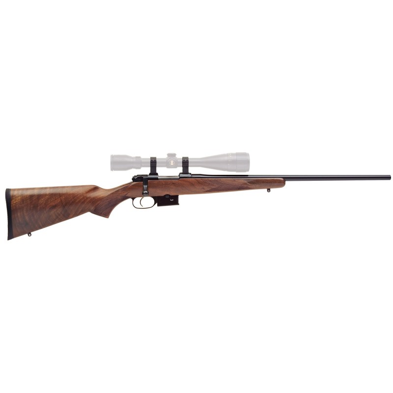 CZ 527 American, Bolt Action, 204 Ruger, 21.8" hammer Forged Barrel, Blued Finish, Walnut Stock, 5Rd 03024