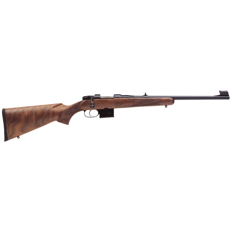 CZ 527 Carbine, Bolt Action, 762X39, 18.5" Barrel, Blue Finish, Walnut Stock, Fixed Sights, 5 Rounds 03050