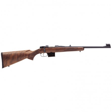 CZ 527 Carbine, Bolt Action, 762X39, 18.5" Barrel, Blue Finish, Walnut Stock, Fixed Sights, 5 Rounds 03050