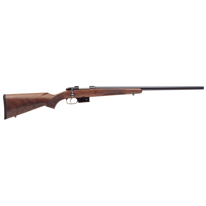 CZ 527 Varmint, Bolt Action, 223 Rem, 25.5" Barrel, 1:9 Twist, Blue Finish, Walnut Stock, 5 Rounds 03072