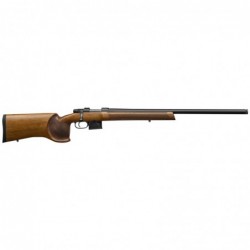 CZ 527 Varmint MTR, Bolt Action, 223 Remington, 25.6" Cold Hammer Forged Barrel, Black Finish, Walnut Stock, 5 Rounds 03078