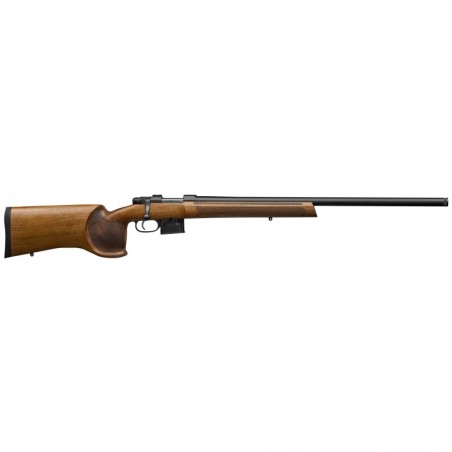 CZ 527 Varmint MTR, Bolt Action, 223 Remington, 25.6" Cold Hammer Forged Barrel, Black Finish, Walnut Stock, 5 Rounds 03078