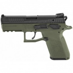View 1 - CZ P-07, Double Action/Single Action Compact Pistol, 9MM, 3.75" Barrel, Polymer Frame, OD Finish, Fixed Night Sights, Swappable