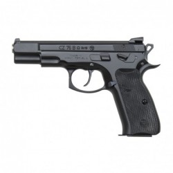 CZ 75 B Omega, Semi-Automatic, DA/SA, Full Size, 9MM, 4.6"Cold Hammer Forged Barrel, Steel Frame, Black Finish, Plastic Grips,