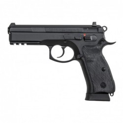 View 1 - CZ 75 SP-01, Semi-Automatic, DA/SA, Full Size, 9MM, 4.6" Cold Hammer Forged Barrel, Steel Frame, Black Finish, Rubber Grips, Ma