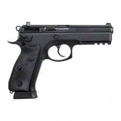 View 2 - CZ SP-01 Tactical, Semi-Automatic, DA/SA, Full Size, 9MM, 4.6" Cold Hammer Forged Barrel, Steel Frame, Black Finish, Rubber Gri