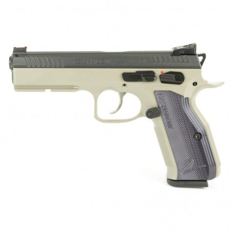 CZ Shadow 2, Semi-Automatic, DA/SA, Full Size, 9MM, 4.89" Cold hammer Forged Barrel, Steel Frame, Urban Gray Finish, Black Alum