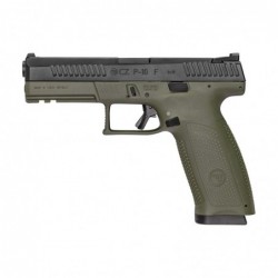 CZ P-10F, 9MM, 4.5" Barrel, Polymer Frame And Grips, Trigger Safety, Full Size, Night Sights, Semi-automatic, 19Rd, Striker Fir
