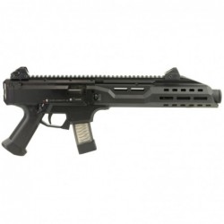 View 2 - CZ Scorpion EVO 3 S1, 9MM, 7.7" Semi-Automatic, Threaded Barrel, 1/2x28 RH & 18x1 Thread Pitches, Polymer Frame, Black Finish,