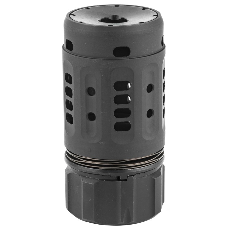 Dead Air Armament Pyro Enhanced Muzzle Brake, Fits Dead Air Key Brake or Flash Hider, Black Finish DA202