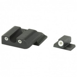 View 2 - AmeriGlo Classic Series 3 Dot Sights for S&W M&P, Green/Green, Front and Rear Sights SW-145