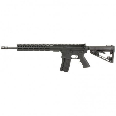 Diamondback DB15 300BLK, Semi-automatic Rifle, 300 Blackout, 16" Barrel, Black Finish, 6 Position Stock, 30Rd, 12" MLOK Rail DB