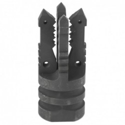 View 1 - Doublestar Corp. DSC Cayman Flash Hider, 1/2 x 28 RH, For AR15, Stainless Steel DS470