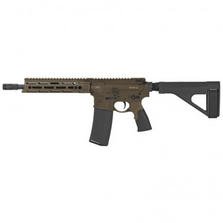 Daniel Defense DDM4 V7, Semi-automatic, AR Pistol, 300 Blackout, 10.3" Cold Hammer Forged Barrel, Aluminum Reciever, Brown Fini