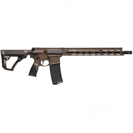 Daniel Defense DDM4V7 Milspec+, Semi-automatic Rifle, 223 Rem/556NATO, 16" Barrel, Brown Finish, 32Rd 02-128-02338-047