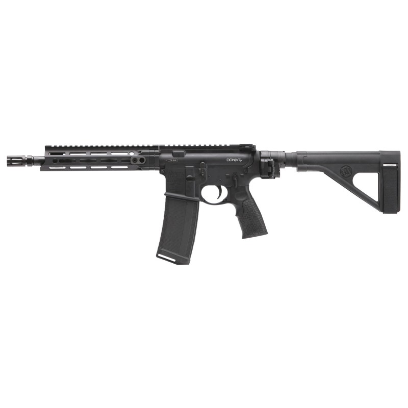 Daniel Defense DDM4 V7, Semi-automatic Pistol, 223 Rem/556NATO, 10.3 Cold Hammer Forged Barrel, 1:7 Twist, Aluminum Frame, Blac