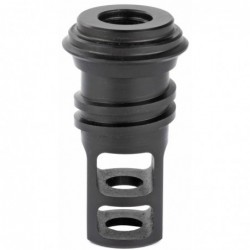 View 2 - Daniel Defense DDWAVE Muzzle Brake, 556NATO, 1/2X28, Black Finish 06-049-11048