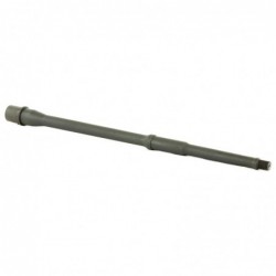 View 2 - Daniel Defense Barrel, Light Weight, 556NATO, 16", 1:7 Twist, Mid Length Gas System, Black Finish 07-078-09136-018