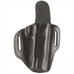 Don Hume H721OT Holster, Fits 1911 Government With 5" Barrel, Right Hand, Black Leather J335806R