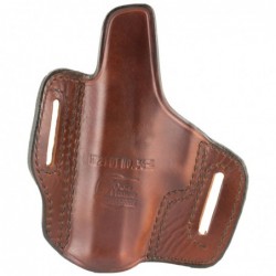 View 2 - Don Hume H721OT Holster, Fits Glock 19/23/32, Right Hand, Brown Leather J336058R