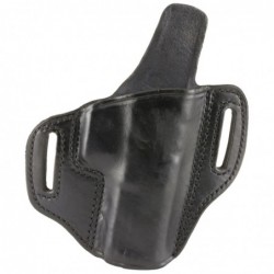 View 1 - Don Hume H721OT Holster, Fits Glock 20/21, Right Hand, Black Leather J337137R