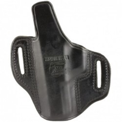 View 2 - Don Hume H721OT Holster, Fits Glock 20/21, Right Hand, Black Leather J337137R