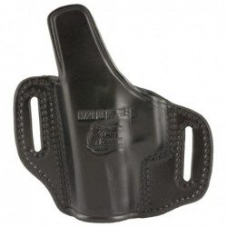 View 2 - Don Hume H721OT Holster, Fits Glock 29/30, Right Hand, Black Leather J337138R