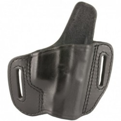 View 1 - Don Hume H721OT Holster, Fits Glock 26/27, Right Hand, Black Leather J337255R