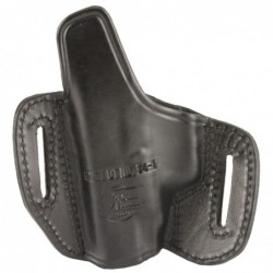View 2 - Don Hume H721OT Holster, Fits Glock 26/27, Right Hand, Black Leather J337255R