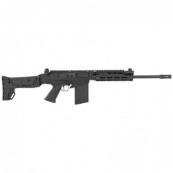 View 2 - DS Arms SA58, Improved Battle Carbine, Semi-automatic, 308 Win/762NATO, 16" Barrel, Black Finish, BRS Folding Stock, Adjustable