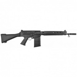 View 2 - DS Arms SA58, Range Ready Traditional Carbine, Semi-automatic, 308 Win/762NATO, 16" Barrel, Black Finish, Adjustable Sights, 20
