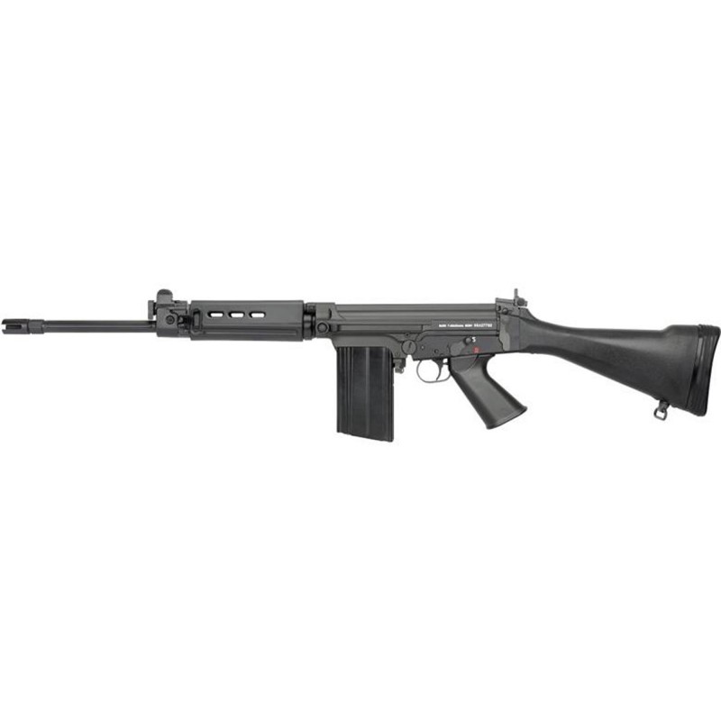 DS Arms SA 58 Carbine Tactical, Semi-automatic, 308 Win, 16.25" Barrel, Black Finish, Synthetic Stock, Adjustable Sights, 20Rd,