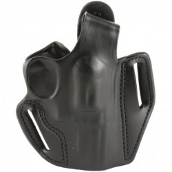 View 1 - DeSantis Gunhide Thumb Break Scabbard Belt Holster, Fits 2" S&W K Frame, Right Hand, Black 001BA12Z0